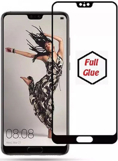 Vollkleber Vollflächig gehärtetes Glas (Huawei P20 Pro)