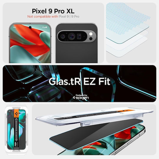 Spigen GLAS.tR EZ Fit Privacy Tempered Glass 2τμχ (Google Pixel 9 Pro XL / Pixel 10 Pro XL) AGL09313