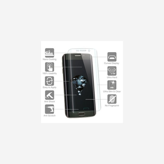 4smarts Second Glass Curved 2.5d Blackberry Priv Clear