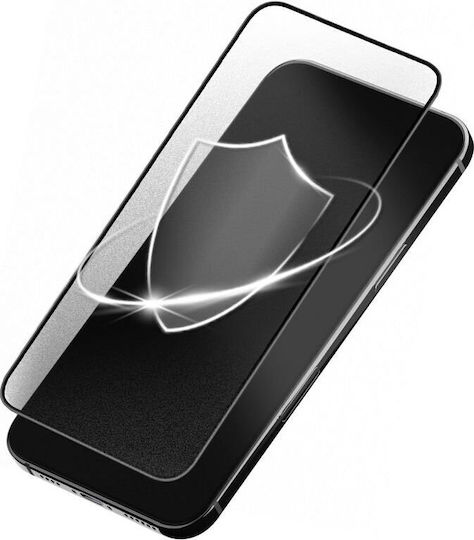 Matte Tempered Glass Black (iPhone 15 Pro Max)