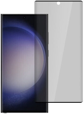 TelForceOne Privacy Tempered Glass Μαύρο (Galaxy S24 Ultra)