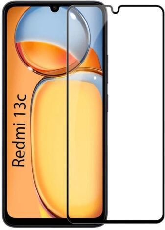 Oem Full Screen 3d Tempered Glass Screen Xiaomi Redmi 13c Black