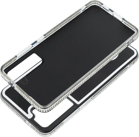 Teddy Bear Case Samsung S24 Ultra Silver