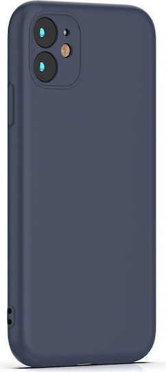 Premium Back Cover Silicone Blue (Galaxy S25)