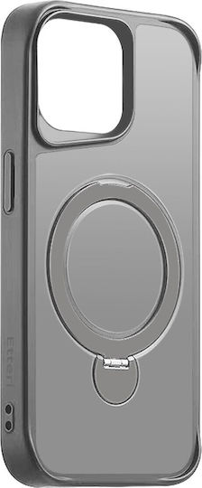 Etteri Back Cover Silicone / Plastic Gray (iPhone 12 / 12 Pro)