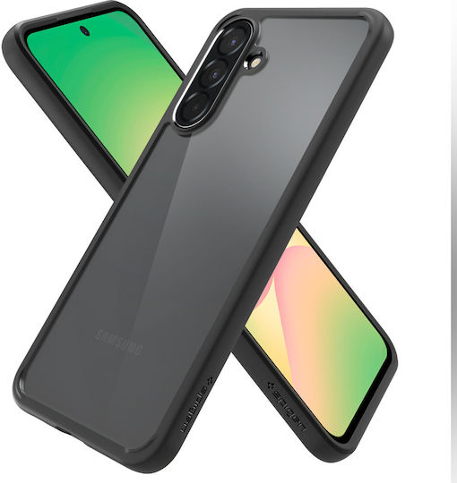 Spigen Ultra Hybrid Umschlag Rückseite Kunststoff / Silikon 1.2mm Schwarz (Galaxy A56)