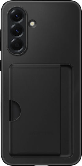 Samsung Back Cover Silicone with Card Slot Black (Galaxy A56)