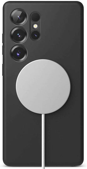 Ringke Magnetic Umschlag Rückseite Silikon Schwarz (Galaxy S25 Ultra,Samsung S25 Ultra)