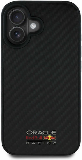 Red Bull Umschlag Rückseite Kunststoff / Silikon Schwarz (iPhone 16)