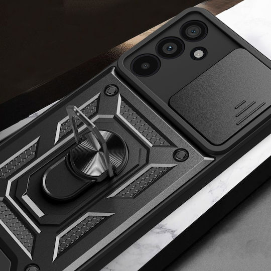 Tech-Protect CAMSHIELD PRO Back Cover Πλαστικό / Σιλικόνης Μαύρο (Samsung Galaxy A36 5G)