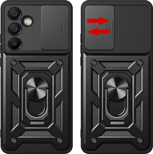 Hurtel Back Cover Πλαστικό Μαύρο (Samsung Galaxy A36)