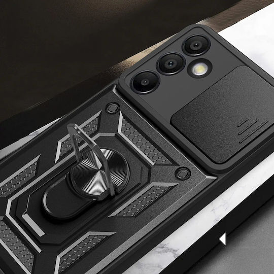 Hurtel Back Cover Πλαστικό Μαύρο (Samsung Galaxy A36)