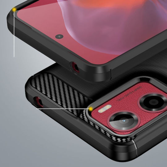 Tech-Protect Back Cover Plastic / Silicon Negru (Motorola Moto G05, Motorola Moto E15)