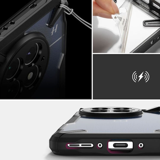 Ringke Fusion X Back Cover Silicone Black (OnePlus 13)