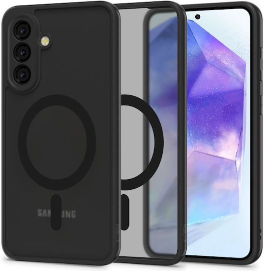 Tech-Protect Magmat Задна корица Пластмаса / Силикон Черен (Samsung Galaxy A36 5G)
