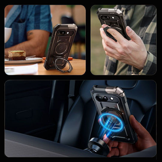 Supcase Ub Grip Mag Back Cover Silicone 2mm Black (Google Pixel 9a)