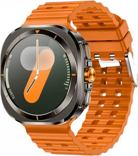 Z7 Ultra Smartwatch with Heart Rate Monitor (Orange)