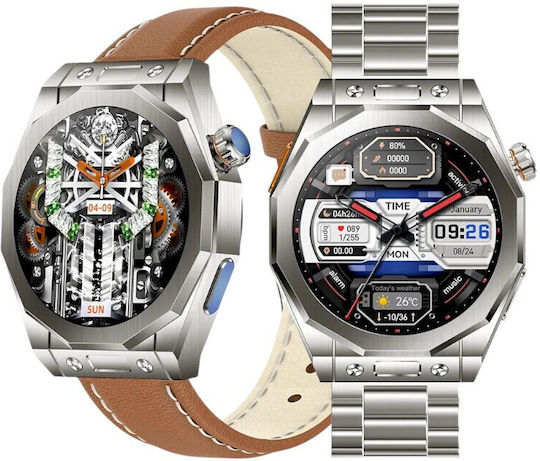 Z83 Max 49мм Смартчасовник с Пулсомер (Оранжев)
