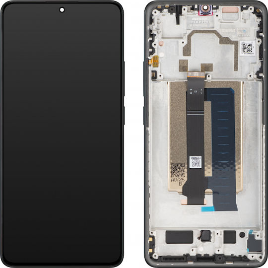 Xiaomi Screen with Touch Mechanism and Frame for Xiaomi Poco X6 Pro (Black)