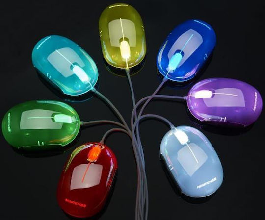 Newmen M354 Cu fir Mouse Argintiu