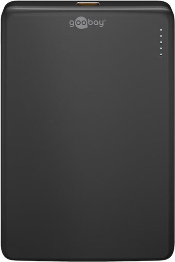 Goobay 70182 MagSafe Power Bank 5000mAh 15W με Θύρα USB-C Μαύρο