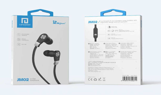 700802_r In-ear Handsfree Ακουστικά με Βύσμα 3.5mm Κόκκινο
