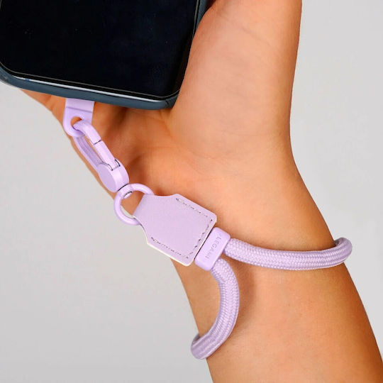 Smartphone Lanyard Always Together Wrist Lilac Legami Phwb0002