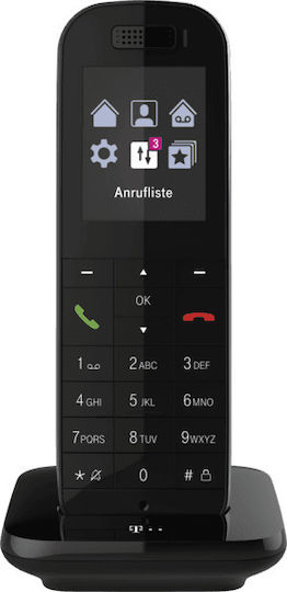 Telekom Speedphone 52 Dect Безжичен Телефон IP Черен