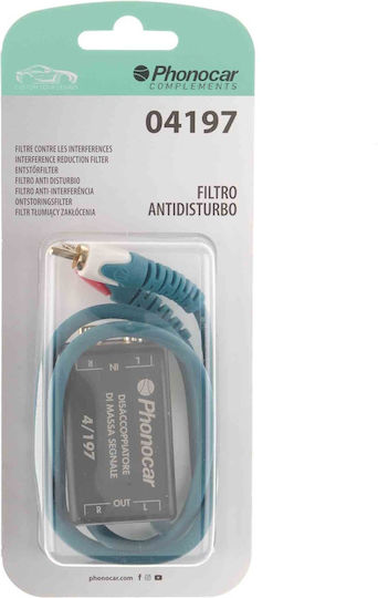 Phonocar Accesorii Sistem Audio Auto Filtru de zgomot RCA 04.197