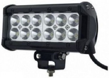 Factory Waterproof Headlights Car in Bar Shape LED 12V 36W 10cm with White Lighting 1pcs