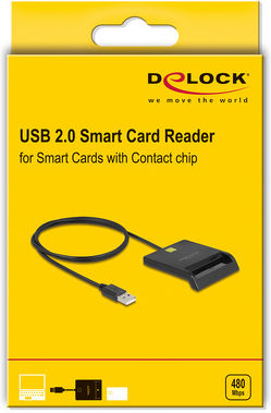 DeLock Card Reader USB 2.0 για SmartCard