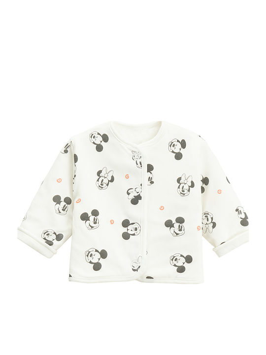 Kinderoberteile Langärmelig Weiß Mickey Mouse
