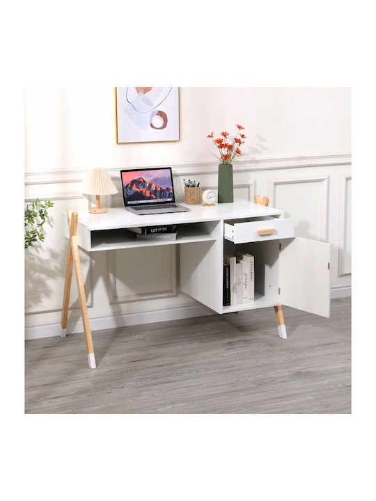 Παιδικό Γραφείο Λευκό 120x55x75cm Παιδικό Γραφείο Λευκό 120x55x75cm