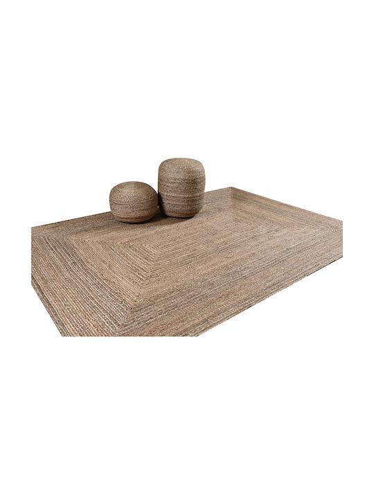 Covor Rectangular din iută Gri