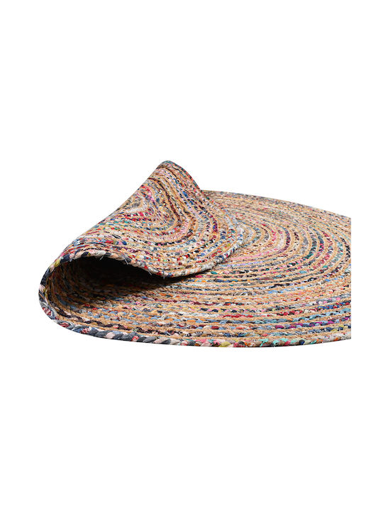Rug Round Beige