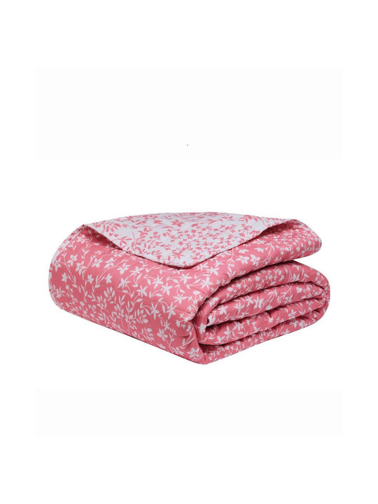 Kentia Dalida Κουβερλί Υπέρδιπλο από Πολυεστέρα 20 Dusty Pink 240x220cm