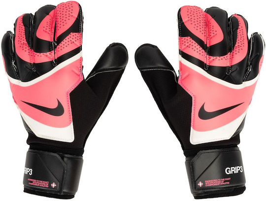 Nike Grip 3 Adults Goalkeeper Gloves Pink