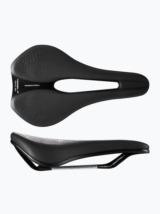 Selle Italia Model-x Comfort Plus Σέλα Ποδηλάτου Μαύρη 245 x 145 mm
