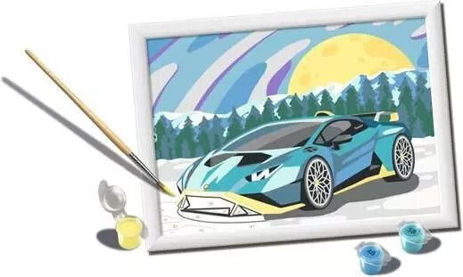 Ravensburger Creart Paint By Numbers Kids Lamborghini