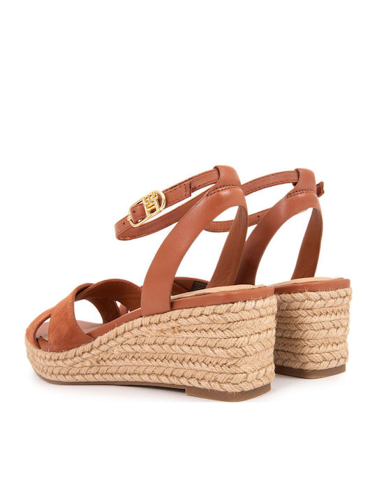 Platforme dama Tabac maro