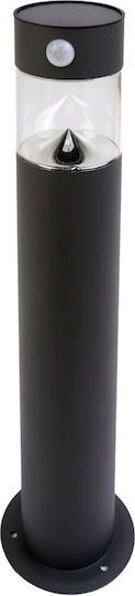 Lightex Solar Light Floor Column 1W 100lm Natural White 4000K with Motion Sensor and Photocell IP44