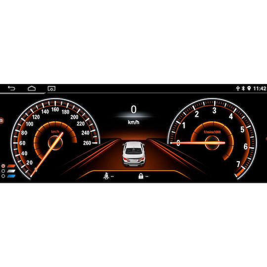 Digital IQ Car Audio System for BMW X5 (F15) 2013-2016 (Bluetooth/USB/WiFi/GPS/Apple-Carplay/Android-Auto) with Touch Screen 10.25"