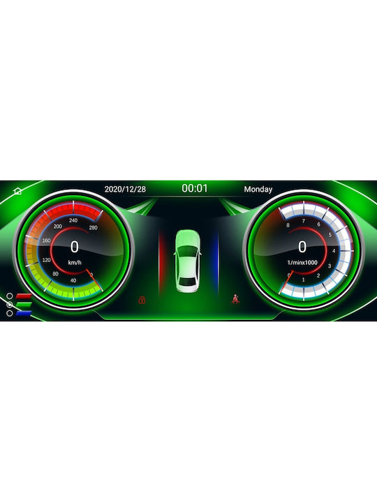 Digital IQ Car Audio System 2010-2013 (Bluetooth/USB/WiFi/GPS/Apple-Carplay/Android-Auto) with Touch Screen 12.3"