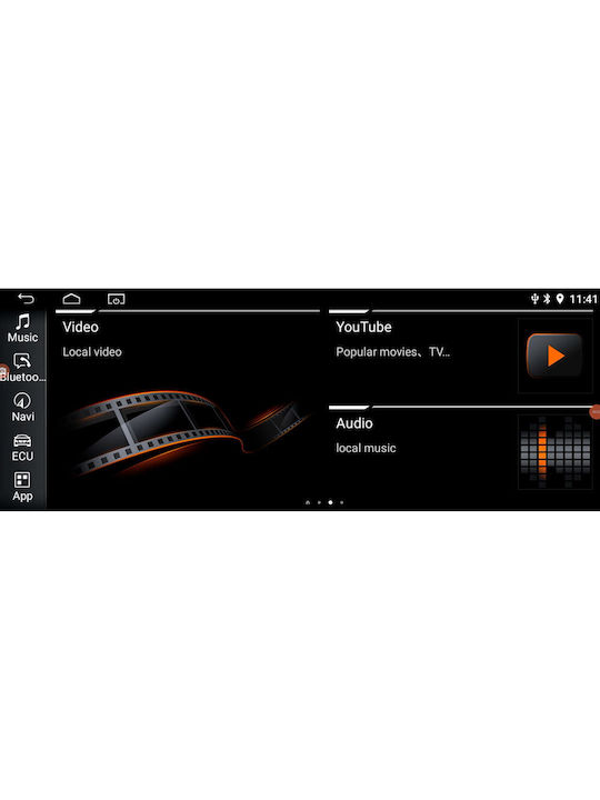 Digital IQ Car Audio System for BMW X5 (F15) 2013-2016 (Bluetooth/USB/WiFi/GPS/Apple-Carplay/Android-Auto) with Touch Screen 10.25"