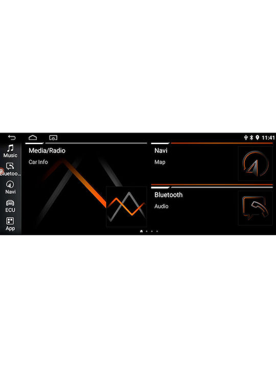 Digital IQ Car Audio System for BMW X5 (F15) 2013-2016 (Bluetooth/USB/WiFi/GPS/Apple-Carplay/Android-Auto) with Touch Screen 10.25"