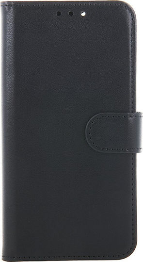 TelForceOne Smart Classic Back Cover Leather Black (Redmi Note 14 4G)