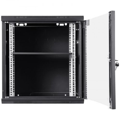 Vevor Επιτοίχια Καμπίνα Rack 12U Μαύρο WLJJGHB12U155L3S8V0