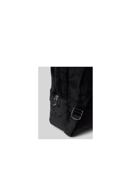 Fabric Women's Suede Black Backpack