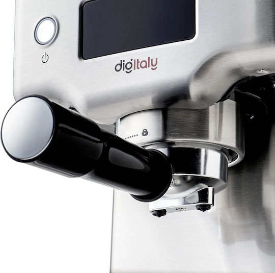 Gruppe Automatic Espresso Machine 1465W Pressure 19bar Silver EM3207