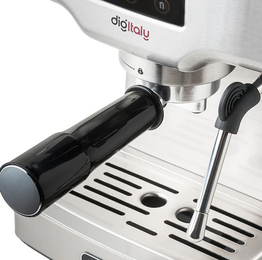 Gruppe Automatic Espresso Machine 1465W Pressure 19bar Silver EM3207
